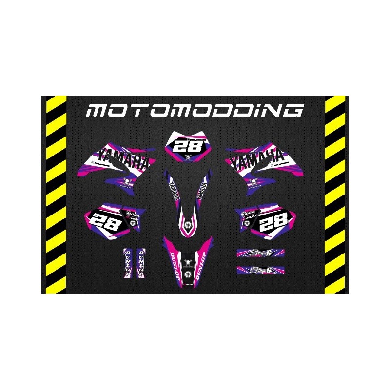 Pegatinas Yamaha dt50 enduro