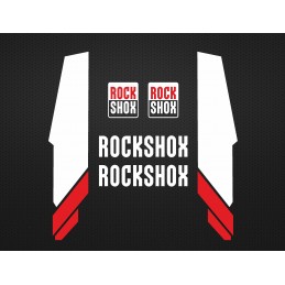 Pegatinas horquilla rock shox