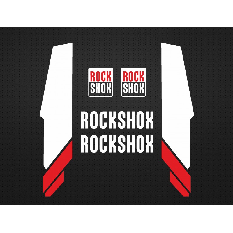 Pegatinas horquilla rock shox