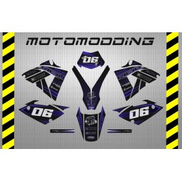 Kit de vinilos para Rieju Mrx Pro 50 diseño fox enduro