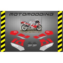 Kit adhesivos Yamaha TZR 250 3MA blanca