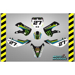 Kit de vinilos para Kawasaki Kx65