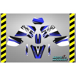 Kit pegatinas Rieju RR modelo 2000 diseño azul y blanco