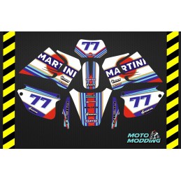 Kit pegatinas Rieju RR modelo 1994 2000 diseño Martini