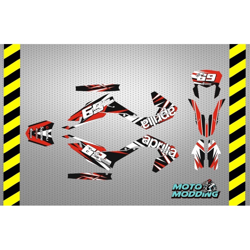 Kit pegatinas Aprilia SX 50/FACTORY 2018-2020 - [ Motomodding ]