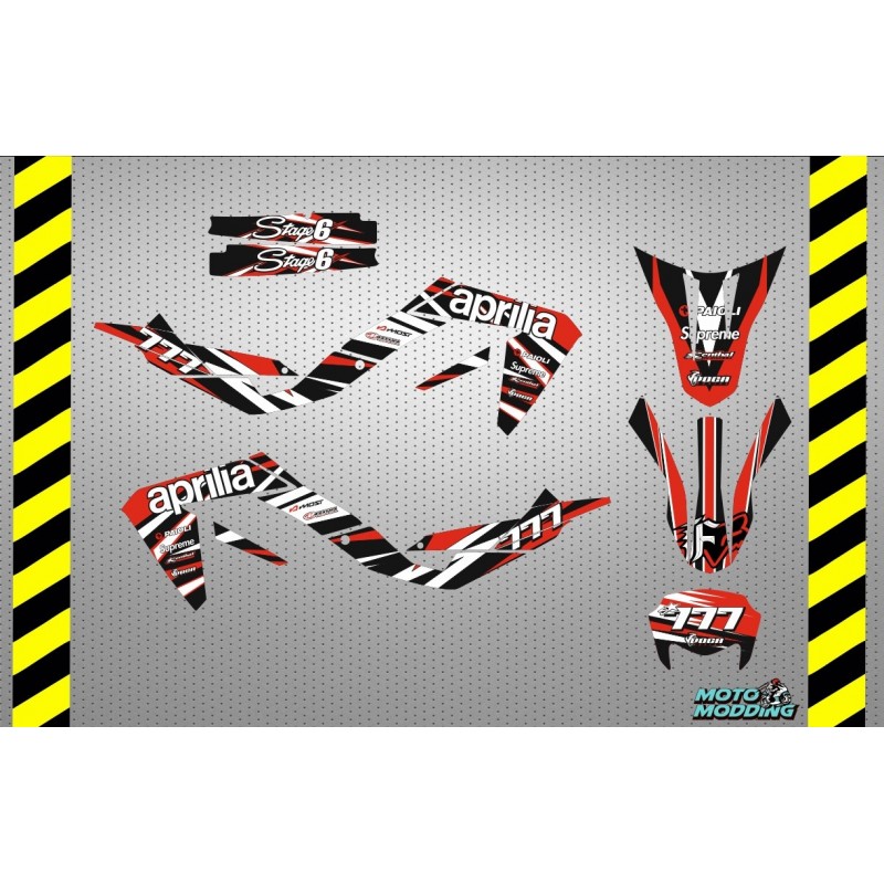 Kit Pegatinas Aprilia SX 50 - Motomodding