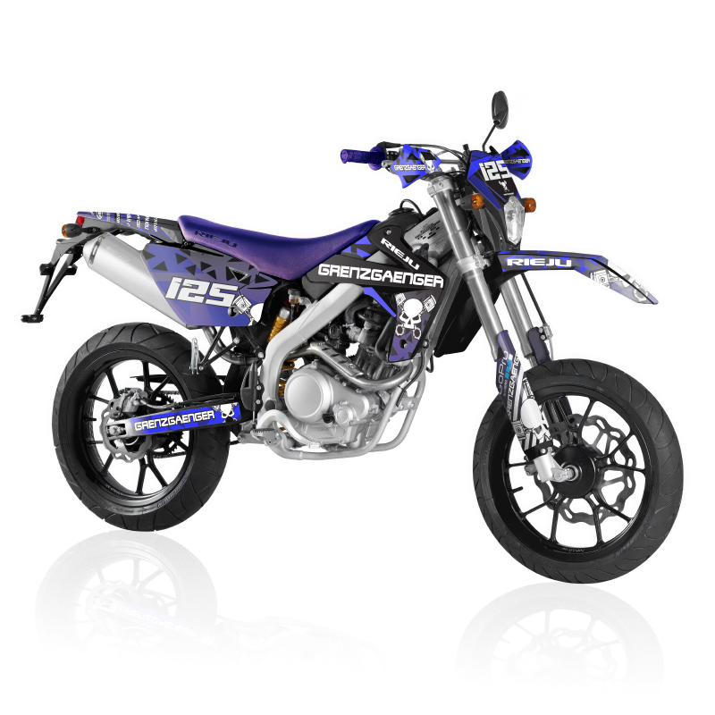 Kit pegatinas Rieju MRT 50 diseño Grenzgaenger