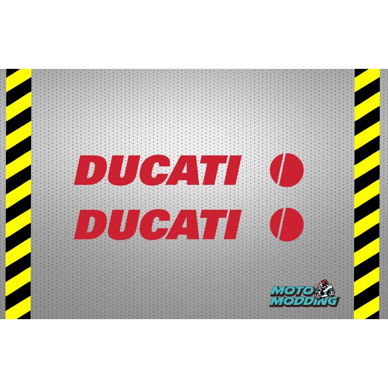 Pegatinas logotipo ducati