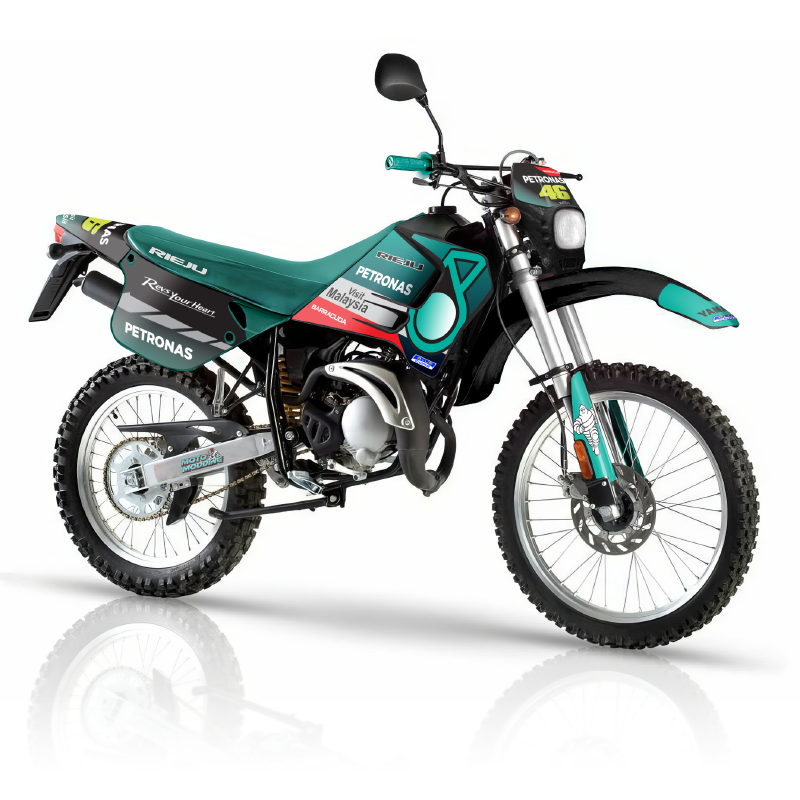 Kit pegatinas Rieju RR modelo 1994-2000 diseño Petronas