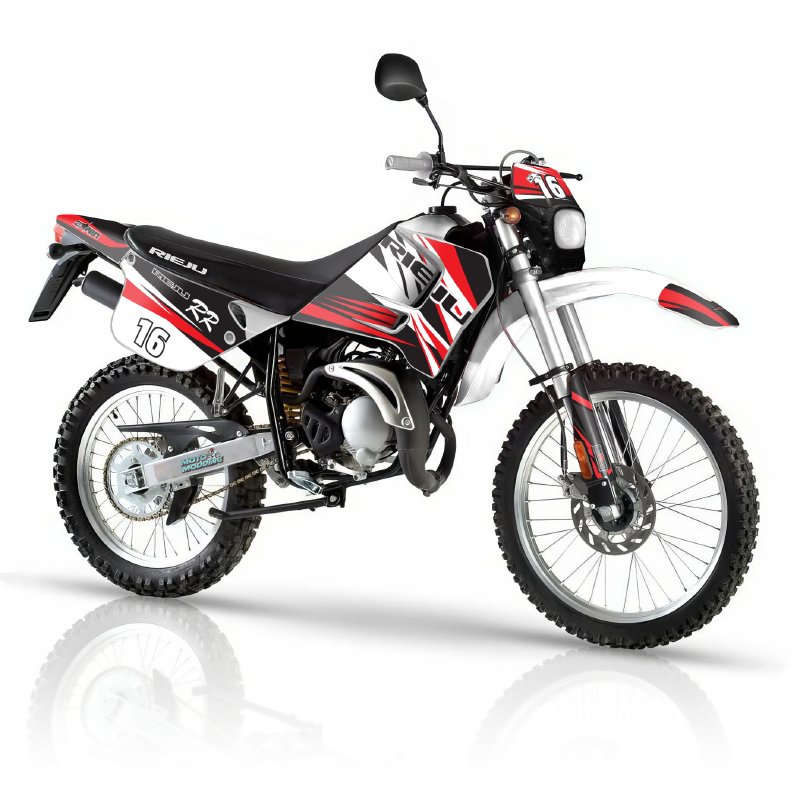 Kit pegatinas Rieju RR modelo 1994-2000 diseño tricolor