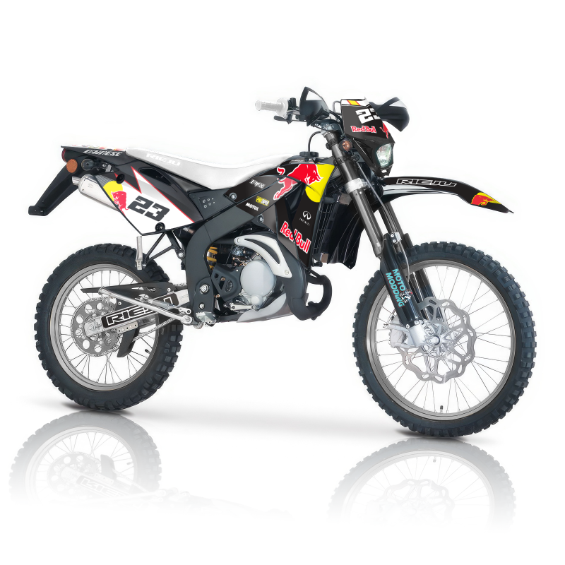 Kit de vinilos para Rieju Mrx Pro 50 enduro diseño red bull