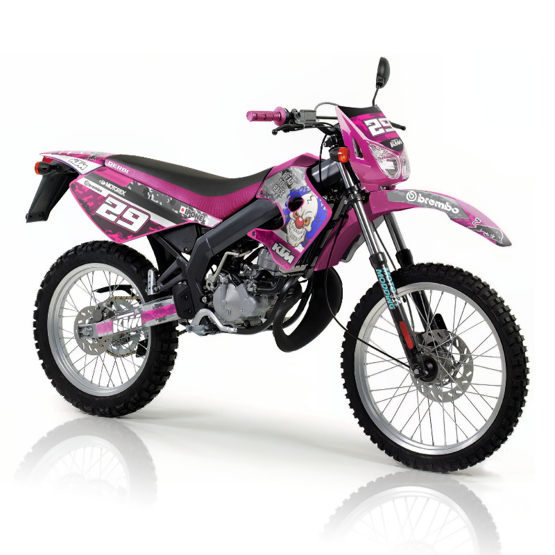 Pegatinas Derbi senda R 2000 diseño payaso