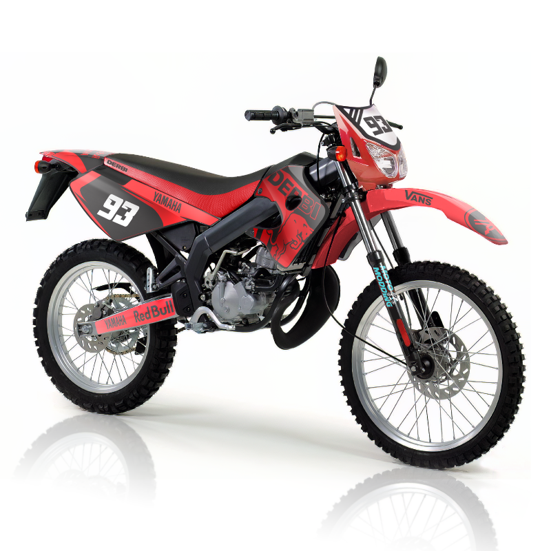 Pegatinas Derbi senda R 2000 red bull rojo