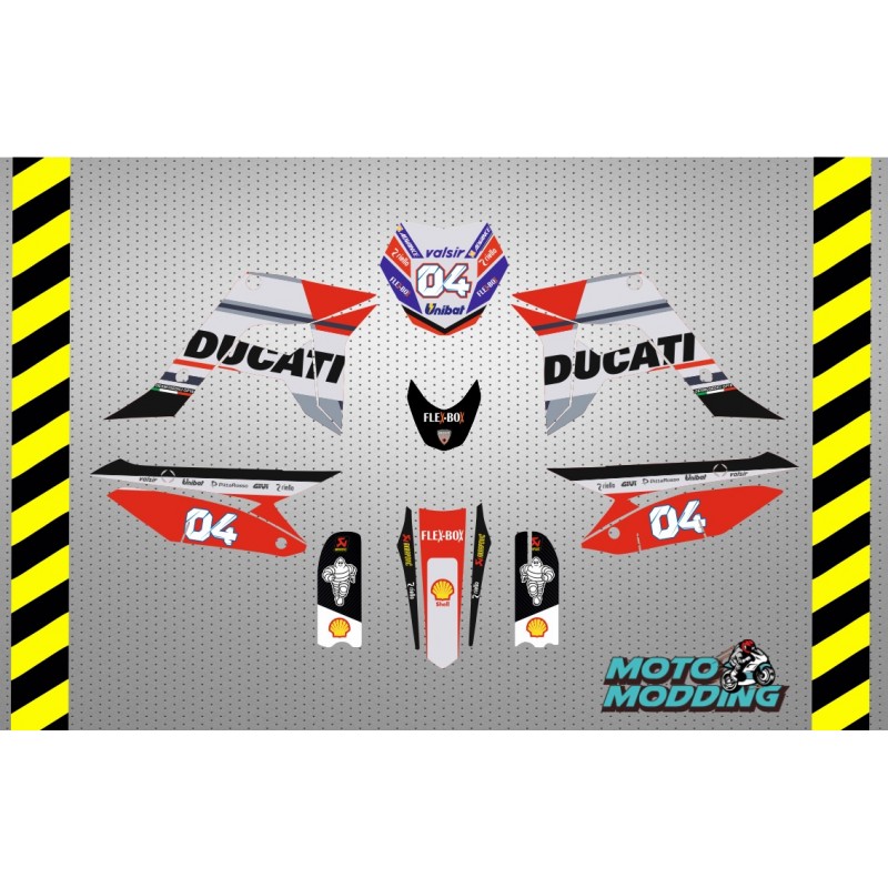 Pegatinas Malcor racer 2020 Ducati 2018 MotoGP