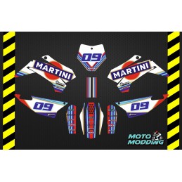 Pegatinas Ycf sm155 2021 diseño Martini