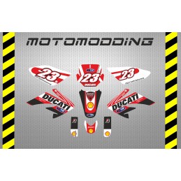 Kit pegatinas malcor racer ducati corse