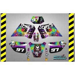 Kit pegatinas Rieju RR diseño Joker
