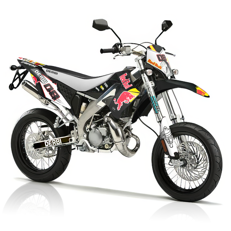 Kit adhesivos derbi drd pro diseño Red Bull