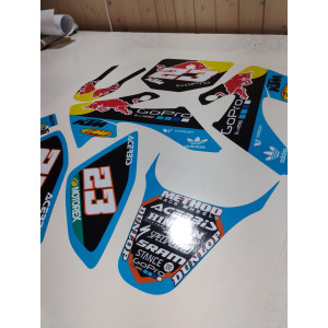 Kit Pegatinas crf50 red bull go pro