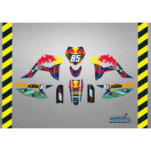 Pegatinas Malcor racer 2020 ktm motogp réplica