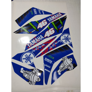 Kit pegatinas Yamaha XMAX 125/300 2023-2025 diseño monster VR46