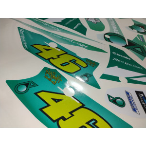 Kit vinilos pit bike malcor super racer petronas
