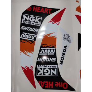 Pegatinas Honda sh 300i 2011-2014 diseño repsol