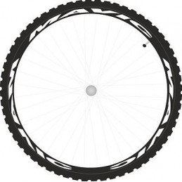 Pegatinas para 2 llantas mtb MAVIC