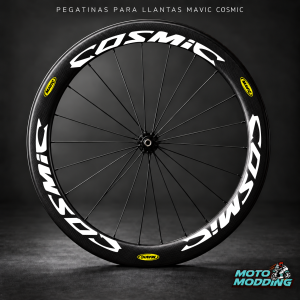 ▷ Pegatinas Mavic cosmic para llantas 【Envíos Gratís】