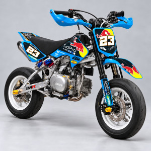 Kit Pegatinas crf50 red bull go pro