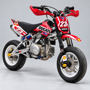 Kit pegatinas crf50 ducati réplica IMR CORSE