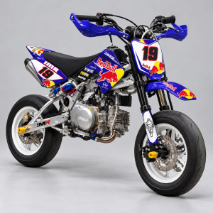 Kit pegatinas Red Bull réplica pit bikes y honda crf50