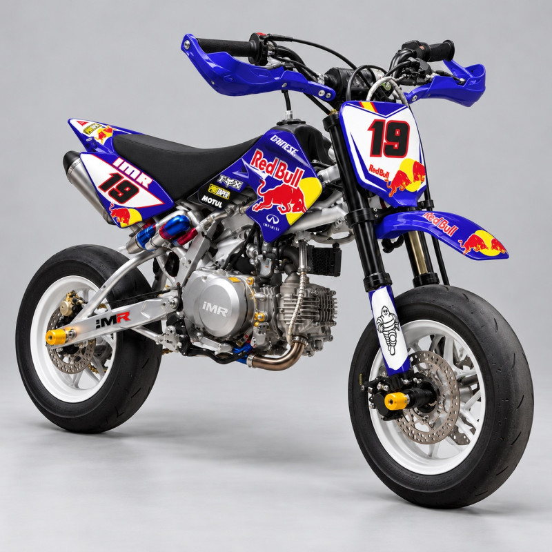 Kit pegatinas Red Bull réplica pit bikes y honda crf50