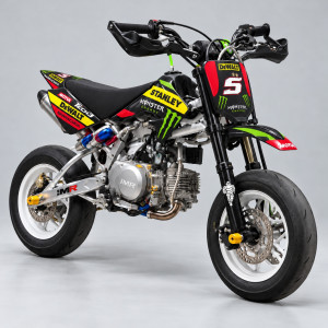 Kit pegatinas crf50 Yamaha Zarco réplica 2018