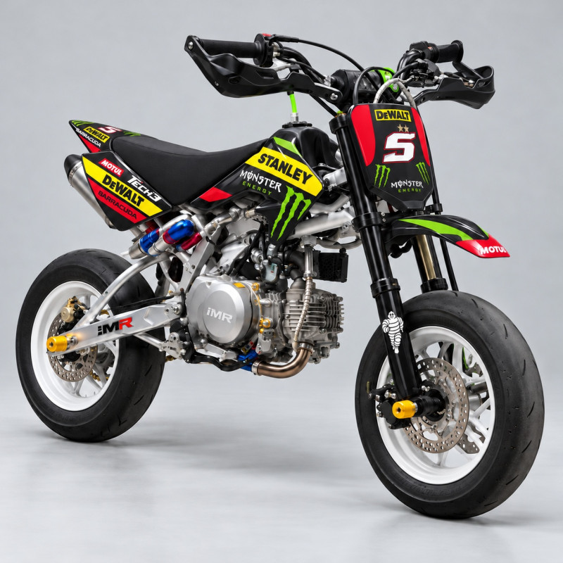 Kit pegatinas crf50 Yamaha Zarco réplica 2018
