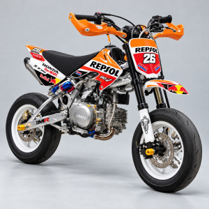Kit pegatinas crf50 repsol Dani Pedrosa IMR CORSE