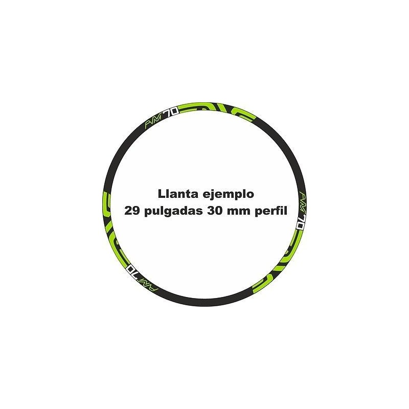 Pegatinas ENVE AM70 llantas bicicleta MTB