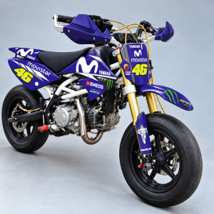 Kit pegatinas malcor racer yamaha réplica Rossi 2018