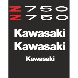 Pegatinas kawasaki Z750