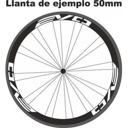 Pegatinas llantas bici carbono BH EVO ruedas vinilos