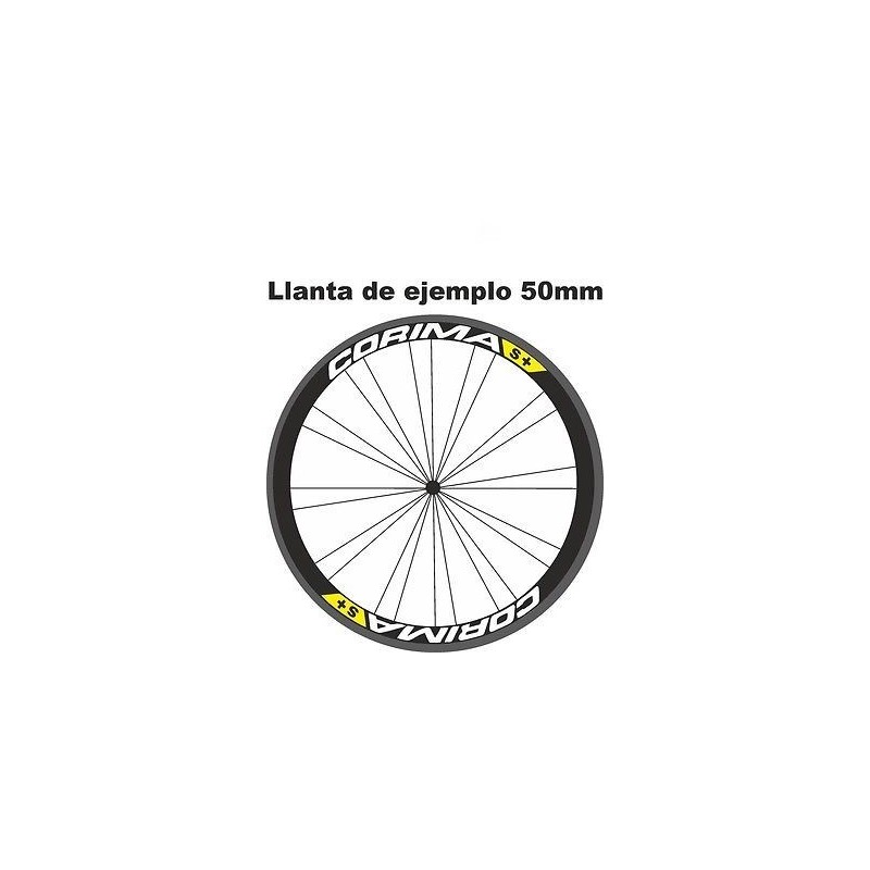 Pegatinas CORIMA para llantas de bicicleta carretera