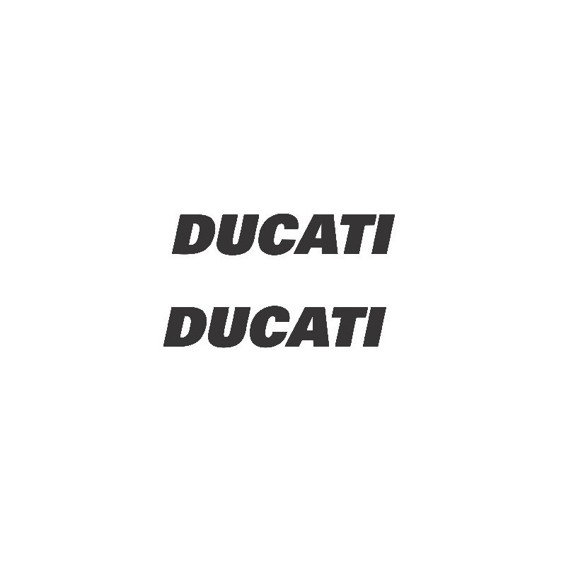 Vinilos ducati para depósitos.