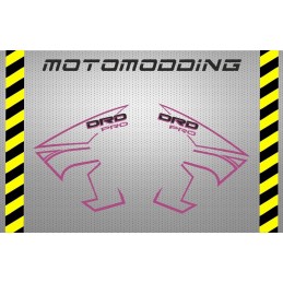 Pegatinas laterales derbi drd pro