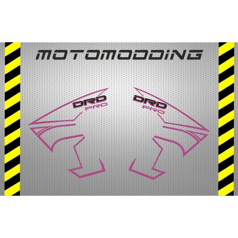 Pegatinas laterales derbi drd pro