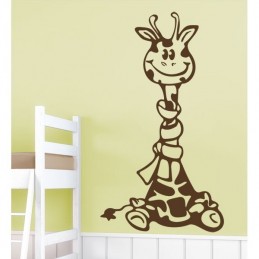 Vinilo jirafa infantil