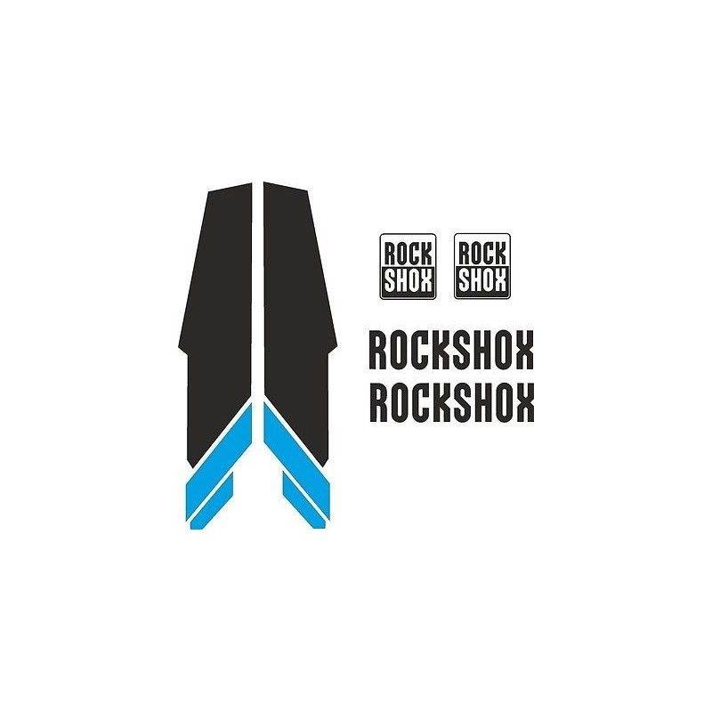 Pegatinas horquillas rock shox
