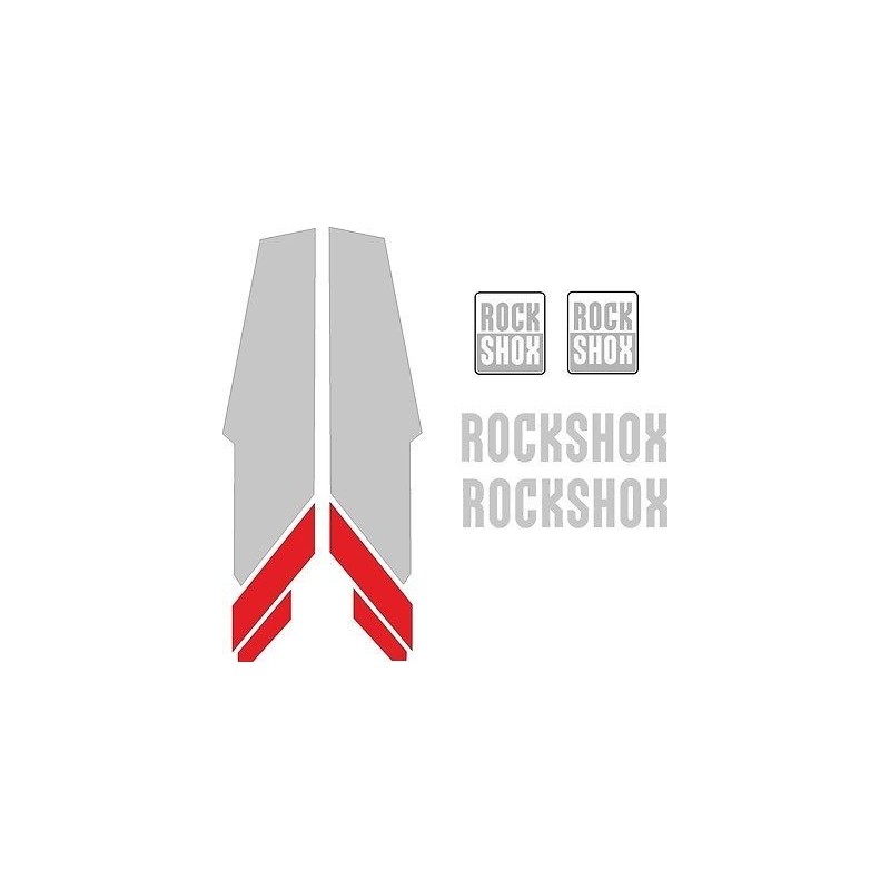 Pegatinas horquillas rock shox
