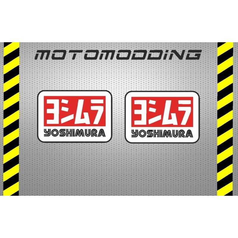 2 pegatinas yoshimura      moto