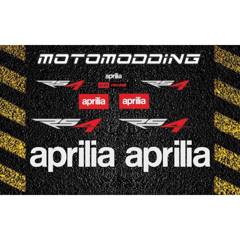 Kit pegatinas Aprilia rs4