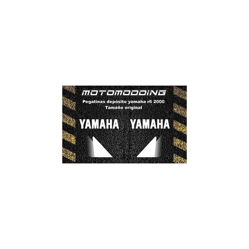 pegatinas depósito Yamaha r6 2000 fuel tank